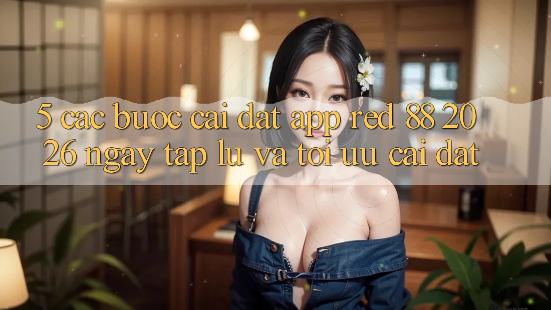 5. Các bước Cài đặt App red 88 2026 Ngay tắp lự Và Tối Ưu Cài Đặt
