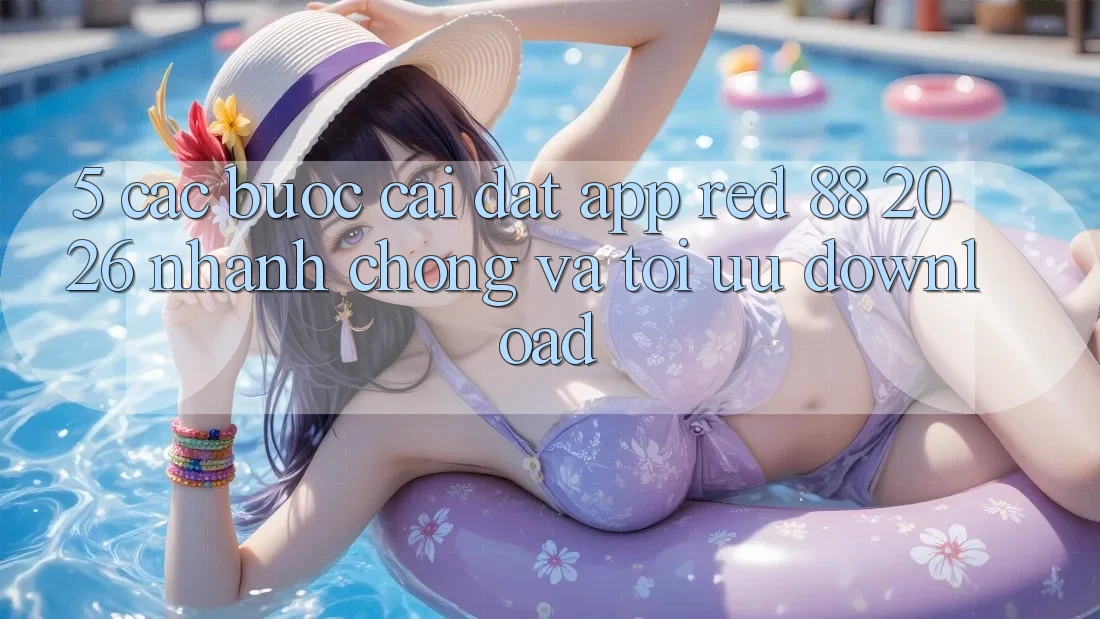 5. Các bước Cài đặt App red 88 2026 Nhanh chóng Và Tối Ưu Download 5. Các bước Cài đặt App red 88 2026 Nhanh chóng Và Tối Ưu Download