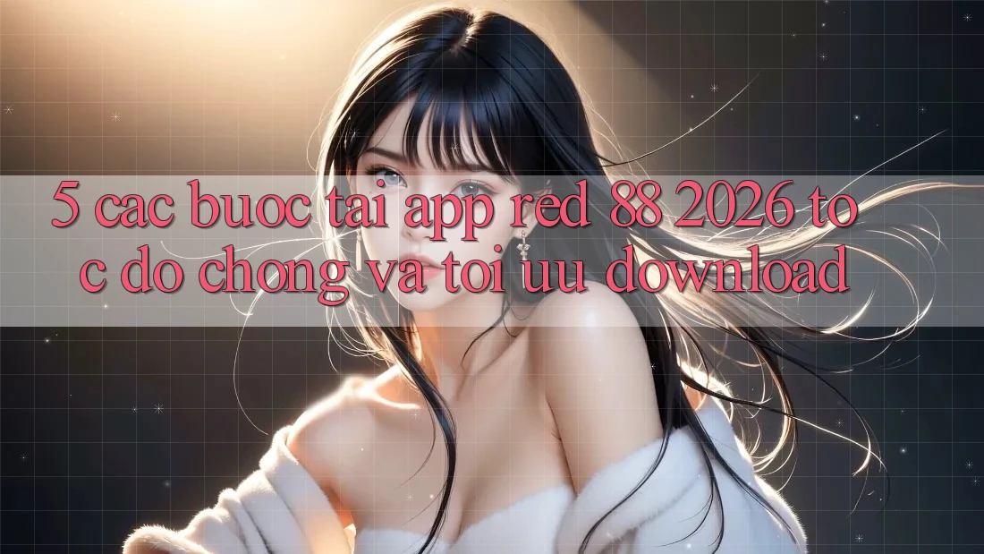 5. Các bước Tải App red 88 2026 Tốc độ Chóng Và Tối Ưu Download