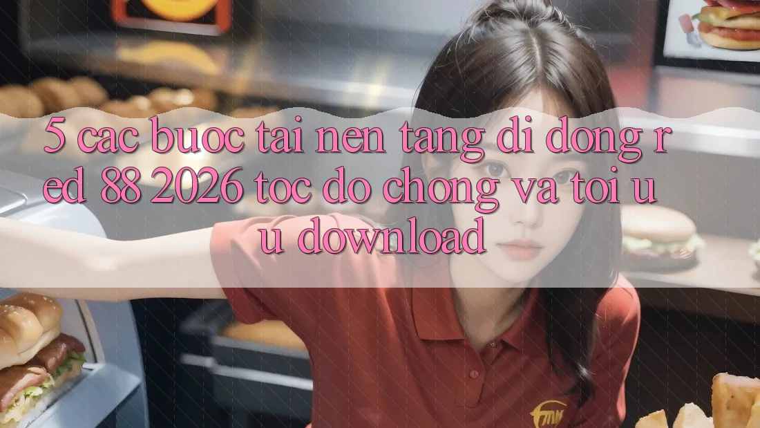 5. Các bước Tải Nền tảng di động red 88 2026 Tốc độ Chóng Và Tối Ưu Download