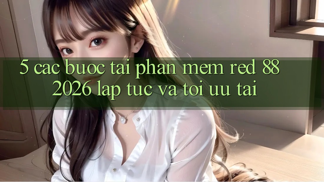 5. Các bước Tải Phần mềm red 88 2026 Lập tức Và Tối Ưu Tải 5. Các bước Tải Phần mềm red 88 2026 Lập tức Và Tối Ưu Tải