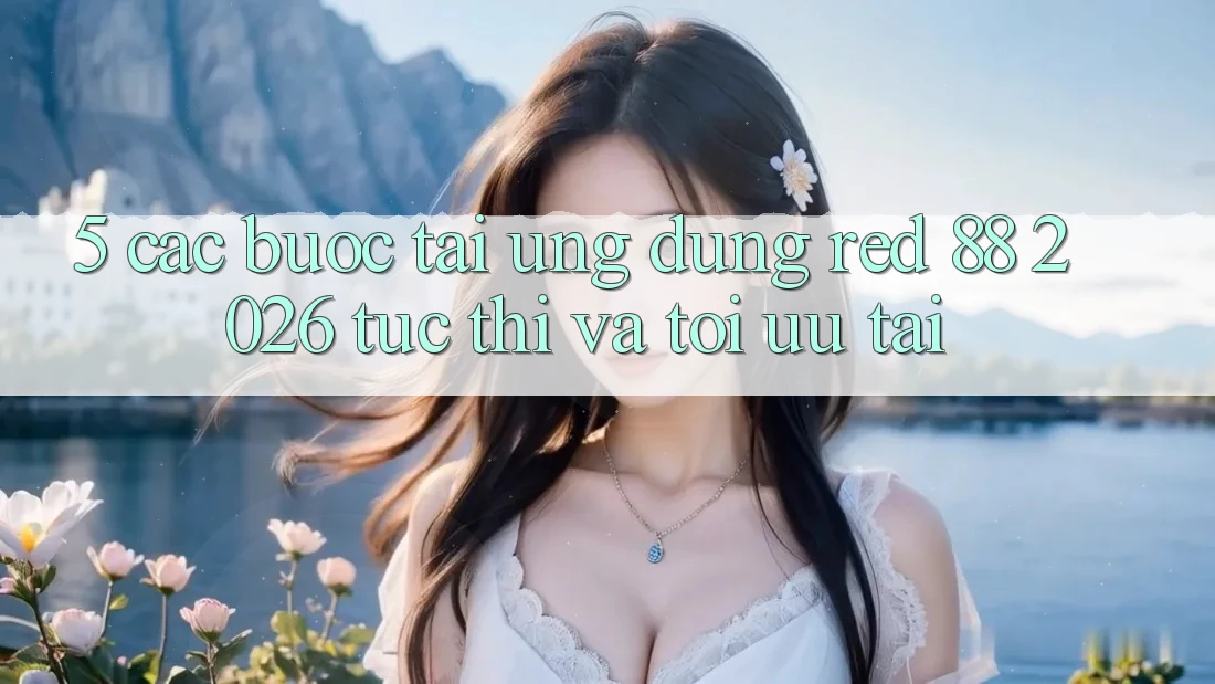 5. Các bước Tải Ứng dụng red 88 2026 Tức thì Và Tối Ưu Tải 5. Các bước Tải Ứng dụng red 88 2026 Tức thì Và Tối Ưu Tải