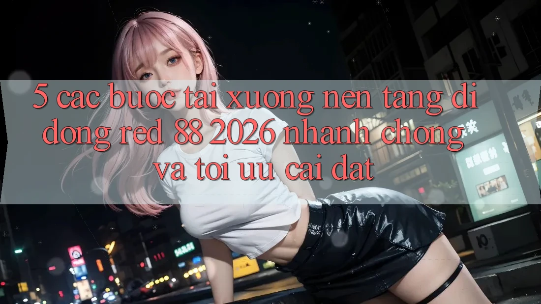 5. Các bước Tải xuống Nền tảng di động red 88 2026 Nhanh chóng Và Tối Ưu Cài Đặt 5. Các bước Tải xuống Nền tảng di động red 88 2026 Nhanh chóng Và Tối Ưu Cài Đặt
