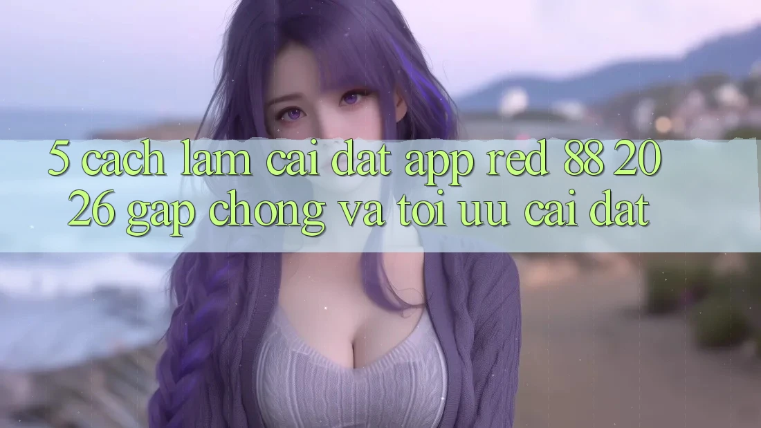 5. Cách làm Cài đặt App red 88 2026 Gấp Chóng Và Tối Ưu Cài Đặt