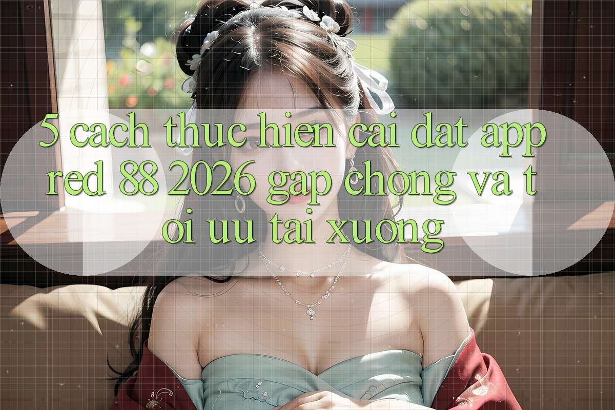 5. Cách thực hiện Cài đặt App red 88 2026 Gấp Chóng Và Tối Ưu Tải xuống 5. Cách thực hiện Cài đặt App red 88 2026 Gấp Chóng Và Tối Ưu Tải xuống
