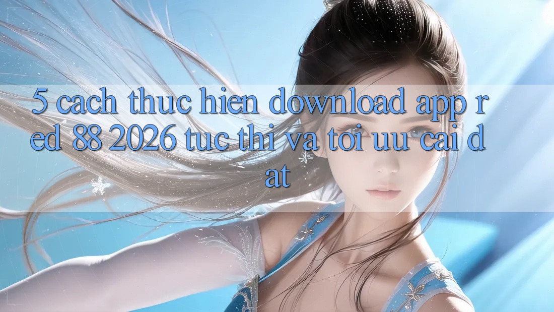 5. Cách thực hiện Download App red 88 2026 Tức thì Và Tối Ưu Cài Đặt