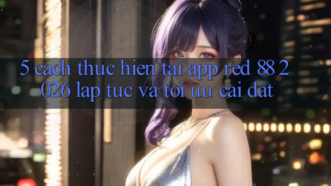 5. Cách thực hiện Tải App red 88 2026 Lập tức Và Tối Ưu Cài Đặt 5. Cách thực hiện Tải App red 88 2026 Lập tức Và Tối Ưu Cài Đặt