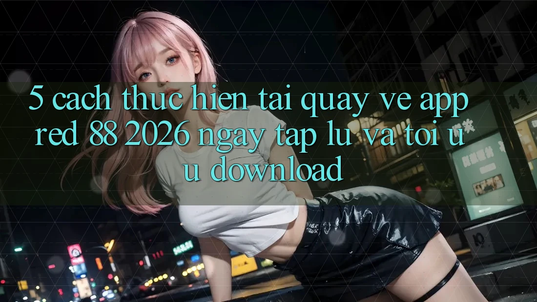 5. Cách thực hiện Tải quay về App red 88 2026 Ngay tắp lự Và Tối Ưu Download 5. Cách thực hiện Tải quay về App red 88 2026 Ngay tắp lự Và Tối Ưu Download