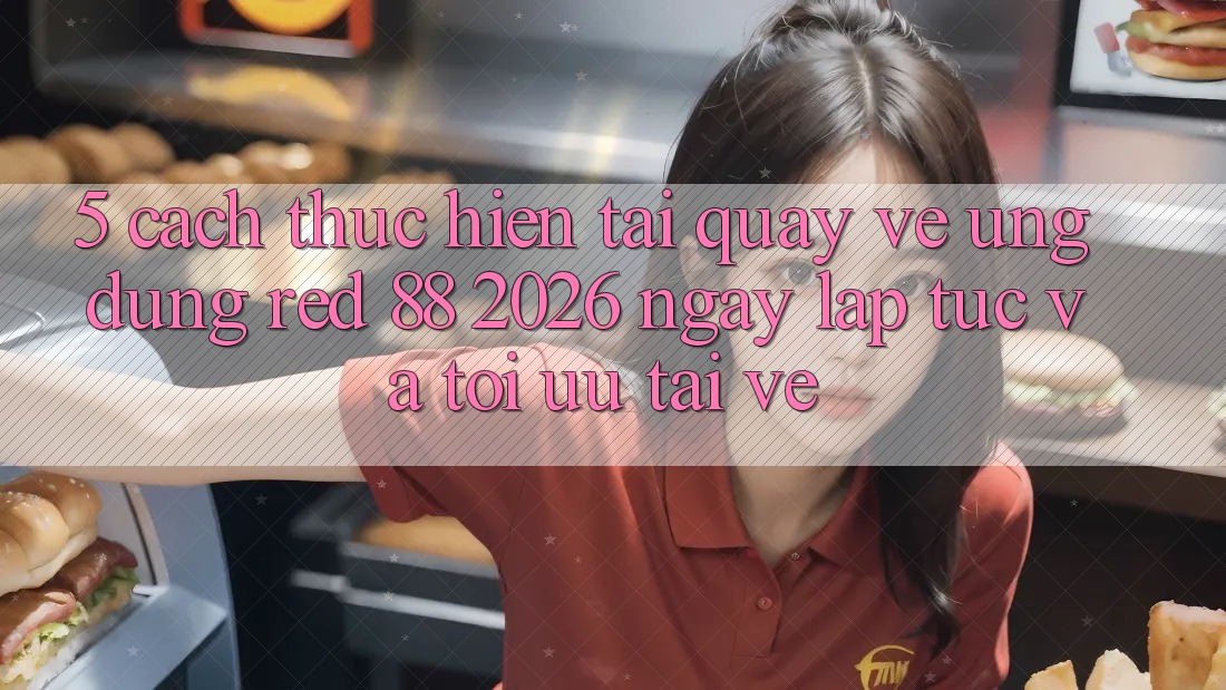 5. Cách thực hiện Tải quay về Ứng dụng red 88 2026 Ngay lập tức Và Tối Ưu Tải về