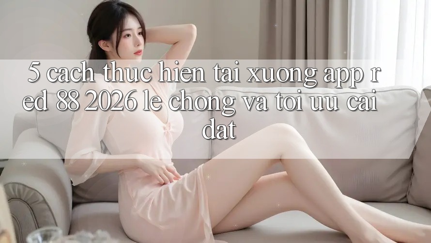 5. Cách thực hiện Tải xuống App red 88 2026 Lẹ Chóng Và Tối Ưu Cài Đặt 5. Cách thực hiện Tải xuống App red 88 2026 Lẹ Chóng Và Tối Ưu Cài Đặt