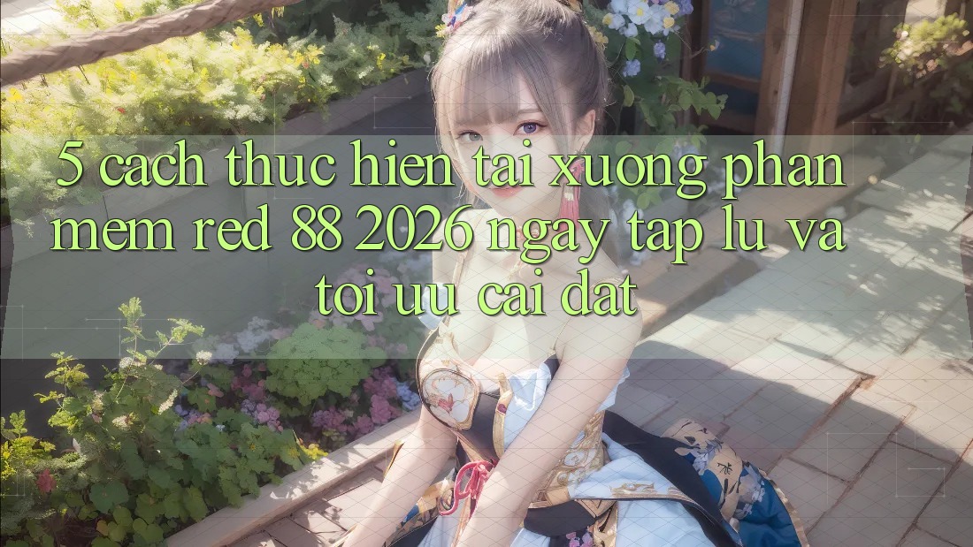 5. Cách thực hiện Tải xuống Phần mềm red 88 2026 Ngay tắp lự Và Tối Ưu Cài Đặt 5. Cách thực hiện Tải xuống Phần mềm red 88 2026 Ngay tắp lự Và Tối Ưu Cài Đặt