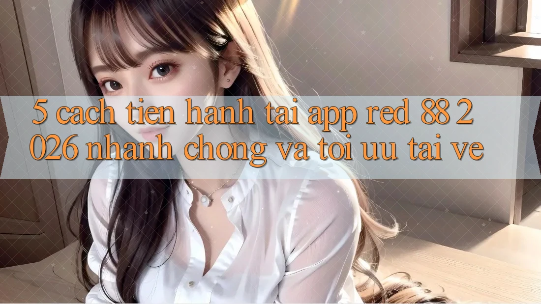 5. Cách tiến hành Tải App red 88 2026 Nhanh Chóng Và Tối Ưu Tải về