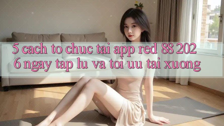 5. Cách tổ chức Tải App red 88 2026 Ngay tắp lự Và Tối Ưu Tải xuống 5. Cách tổ chức Tải App red 88 2026 Ngay tắp lự Và Tối Ưu Tải xuống