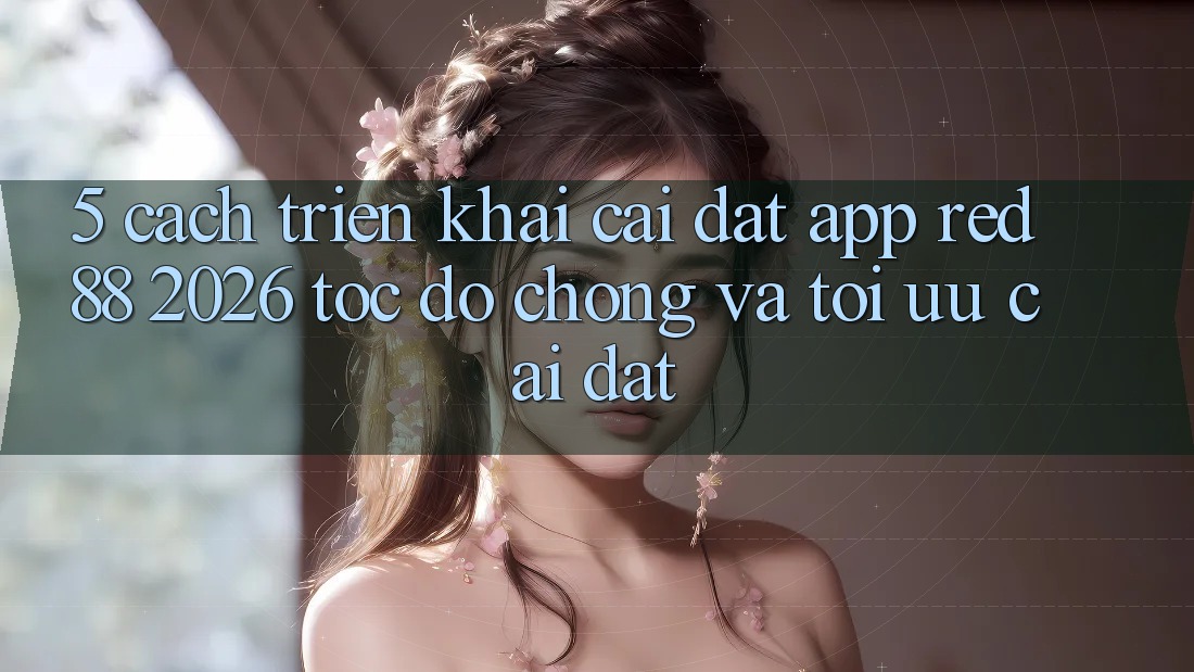 5. Cách triển khai Cài đặt App red 88 2026 Tốc độ chóng Và Tối Ưu Cài Đặt 5. Cách triển khai Cài đặt App red 88 2026 Tốc độ chóng Và Tối Ưu Cài Đặt