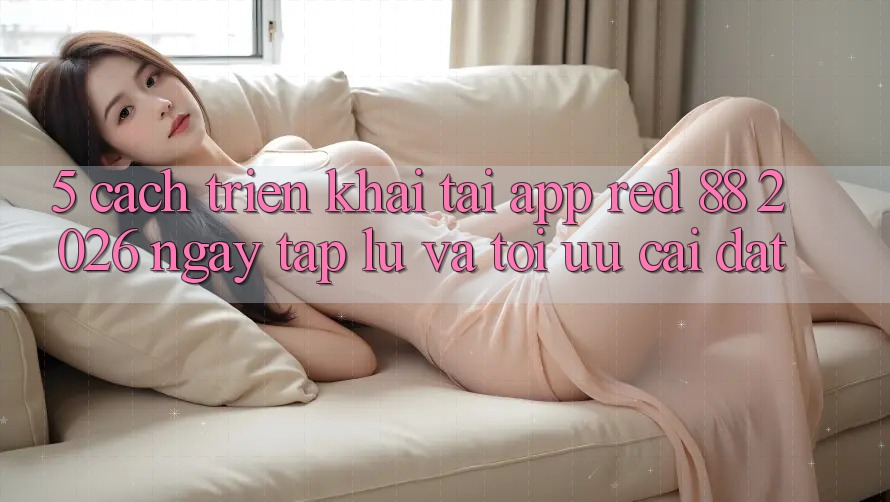 5. Cách triển khai Tải App red 88 2026 Ngay tắp lự Và Tối Ưu Cài Đặt