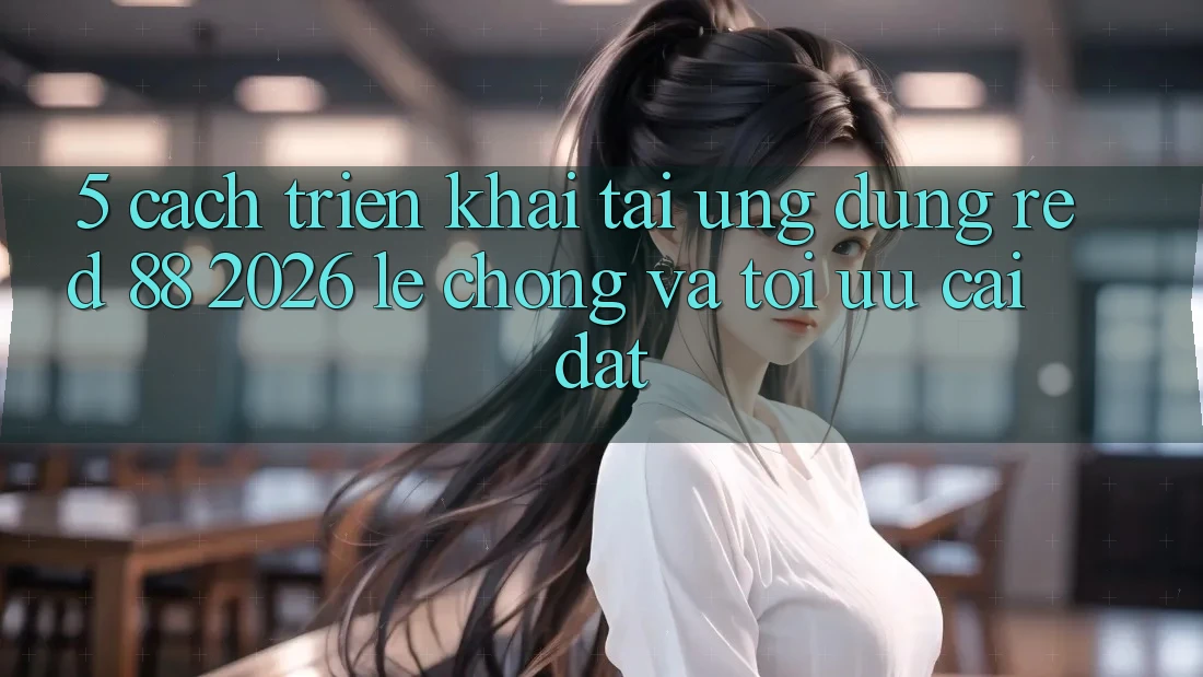 5. Cách triển khai Tải Ứng dụng red 88 2026 Lẹ Chóng Và Tối Ưu Cài Đặt