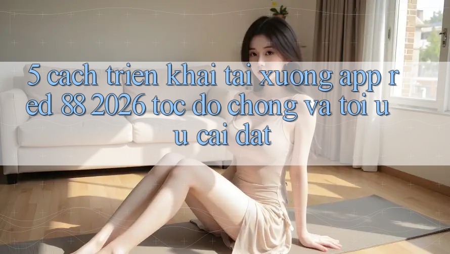 5. Cách triển khai Tải xuống App red 88 2026 Tốc độ Chóng Và Tối Ưu Cài Đặt