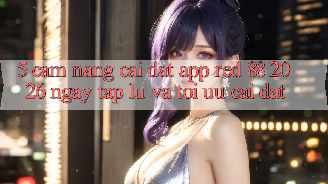 5. Cẩm nang Cài đặt App red 88 2026 Ngay tắp lự Và Tối Ưu Cài Đặt