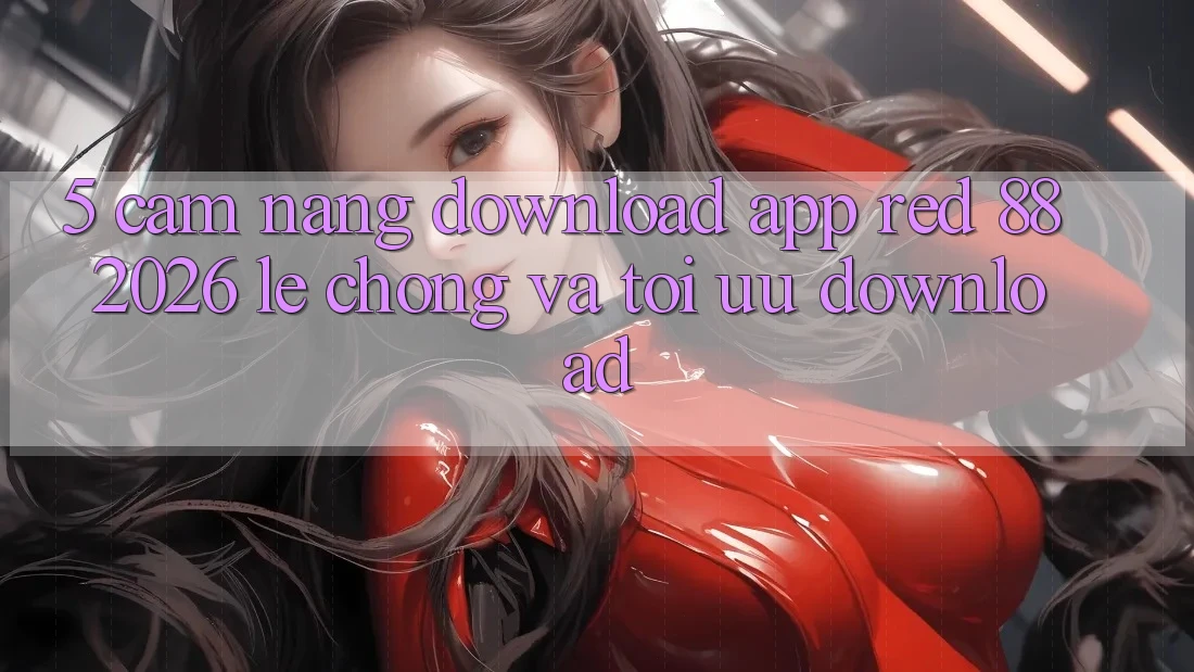 5. Cẩm nang Download App red 88 2026 Lẹ Chóng Và Tối Ưu Download 5. Cẩm nang Download App red 88 2026 Lẹ Chóng Và Tối Ưu Download