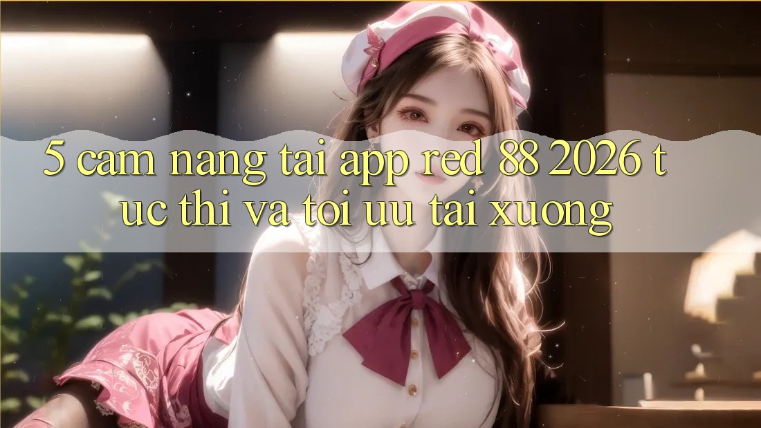 5. Cẩm nang Tải App red 88 2026 Tức thì Và Tối Ưu Tải xuống 5. Cẩm nang Tải App red 88 2026 Tức thì Và Tối Ưu Tải xuống