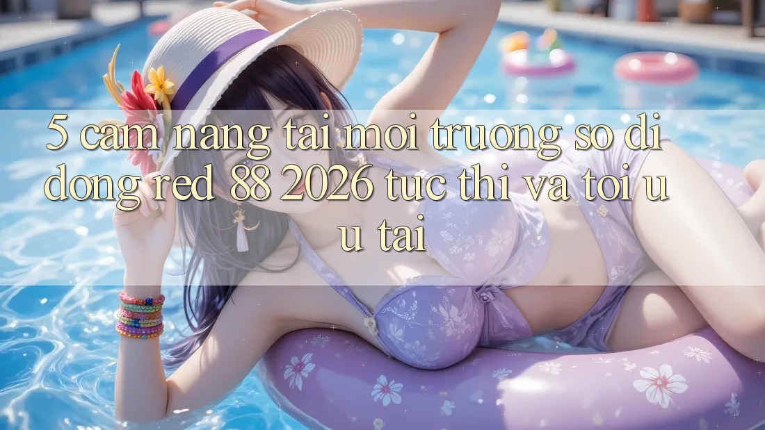 5. Cẩm nang Tải Môi trường số di động red 88 2026 Tức thì Và Tối Ưu Tải 5. Cẩm nang Tải Môi trường số di động red 88 2026 Tức thì Và Tối Ưu Tải