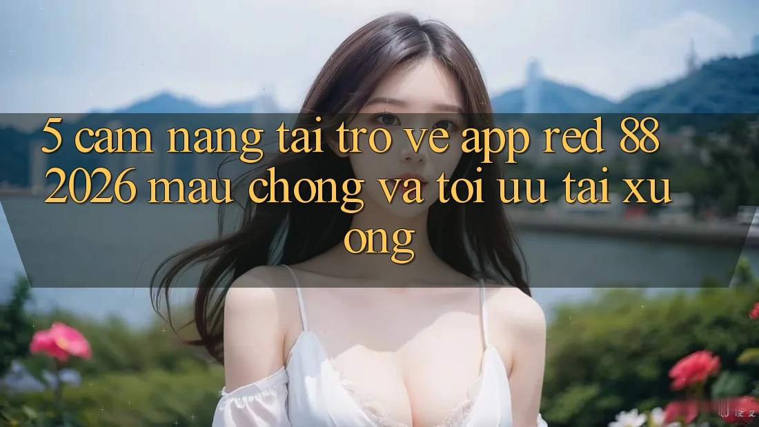 5. Cẩm nang Tải trở về App red 88 2026 Mau Chóng Và Tối Ưu Tải xuống