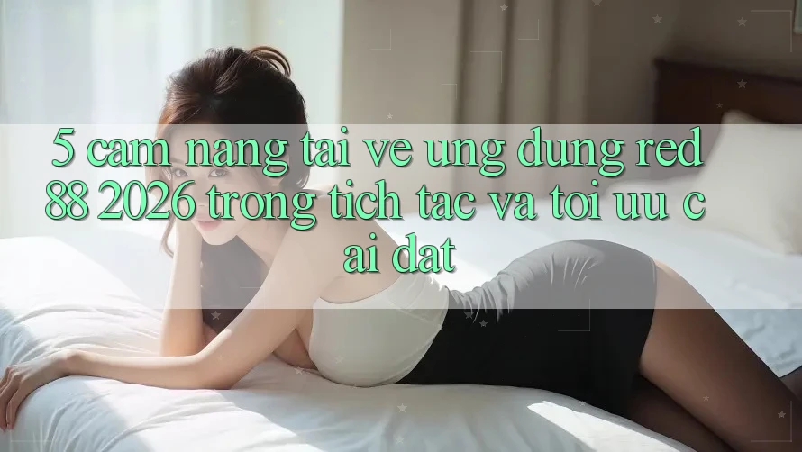 5. Cẩm nang Tải về Ứng dụng red 88 2026 Trong tích tắc Và Tối Ưu Cài Đặt 5. Cẩm nang Tải về Ứng dụng red 88 2026 Trong tích tắc Và Tối Ưu Cài Đặt