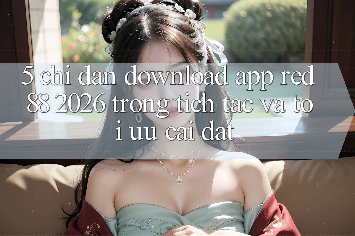 5. Chỉ dẫn Download App red 88 2026 Trong tích tắc Và Tối Ưu Cài Đặt 5. Chỉ dẫn Download App red 88 2026 Trong tích tắc Và Tối Ưu Cài Đặt