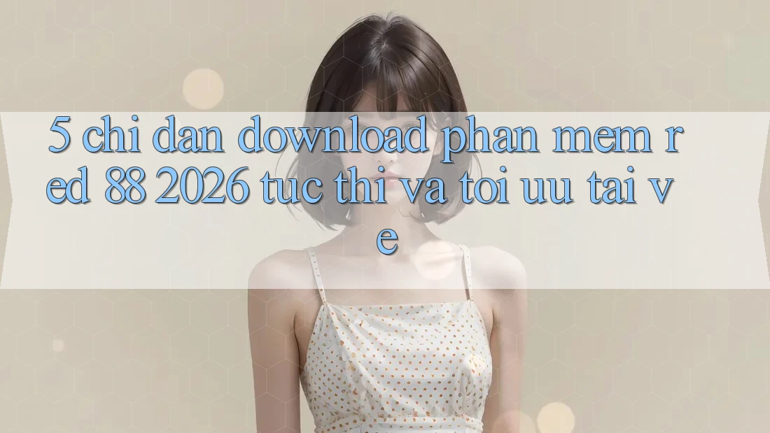 5. Chỉ dẫn Download Phần mềm red 88 2026 Tức thì Và Tối Ưu Tải về