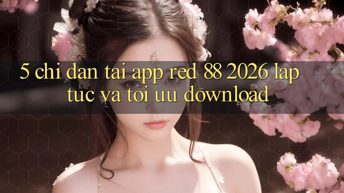 5. Chỉ dẫn Tải App red 88 2026 Lập tức Và Tối Ưu Download 5. Chỉ dẫn Tải App red 88 2026 Lập tức Và Tối Ưu Download