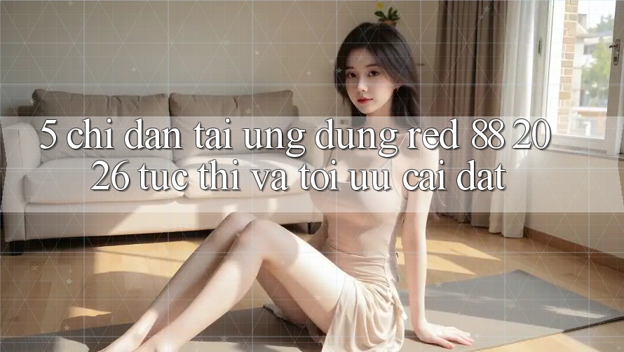5. Chỉ dẫn Tải Ứng dụng red 88 2026 Tức thì Và Tối Ưu Cài Đặt 5. Chỉ dẫn Tải Ứng dụng red 88 2026 Tức thì Và Tối Ưu Cài Đặt