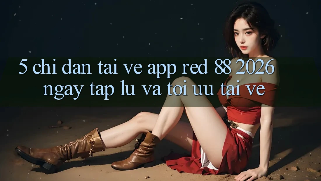 5. Chỉ dẫn Tải về App red 88 2026 Ngay tắp lự Và Tối Ưu Tải về 5. Chỉ dẫn Tải về App red 88 2026 Ngay tắp lự Và Tối Ưu Tải về