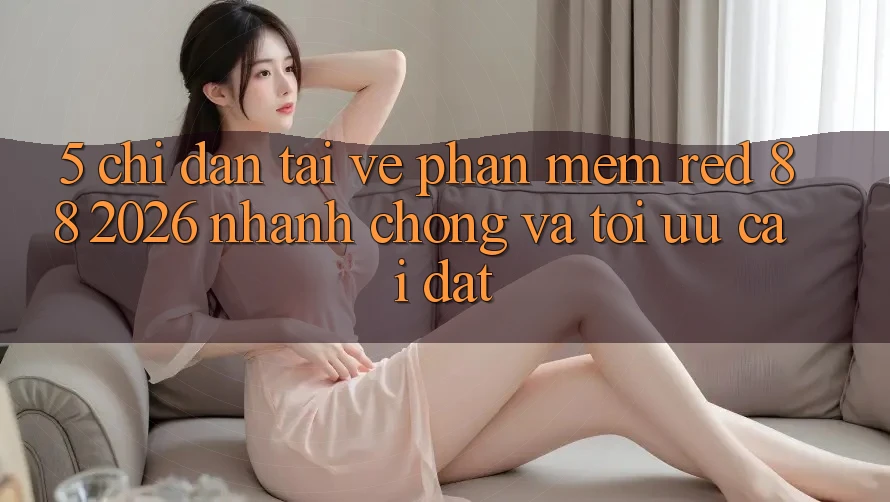 5. Chỉ dẫn Tải về Phần mềm red 88 2026 Nhanh Chóng Và Tối Ưu Cài Đặt