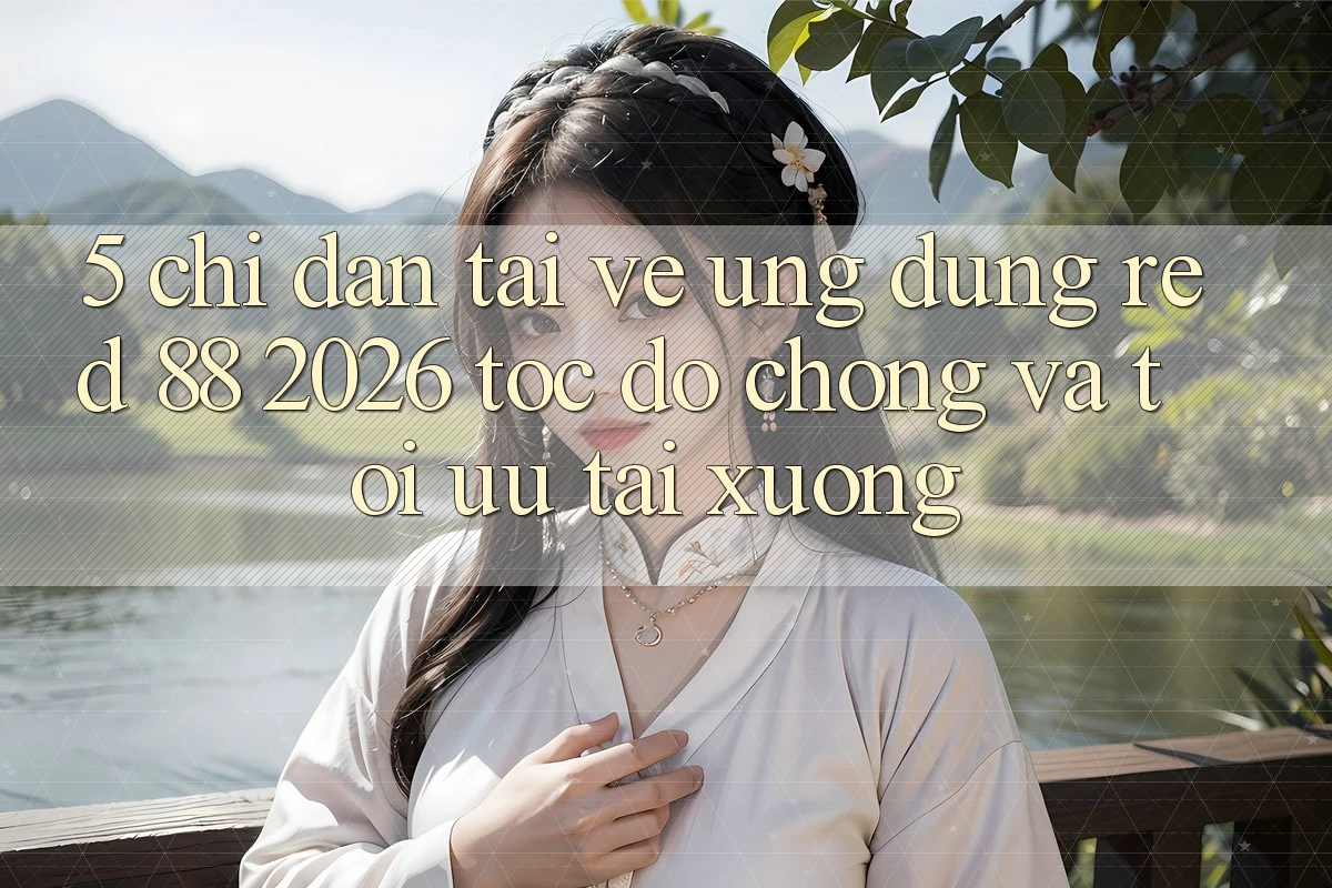 5. Chỉ dẫn Tải về Ứng dụng red 88 2026 Tốc độ Chóng Và Tối Ưu Tải xuống 5. Chỉ dẫn Tải về Ứng dụng red 88 2026 Tốc độ Chóng Và Tối Ưu Tải xuống