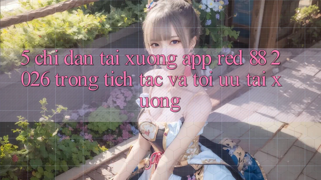 5. Chỉ dẫn Tải xuống App red 88 2026 Trong tích tắc Và Tối Ưu Tải xuống 5. Chỉ dẫn Tải xuống App red 88 2026 Trong tích tắc Và Tối Ưu Tải xuống