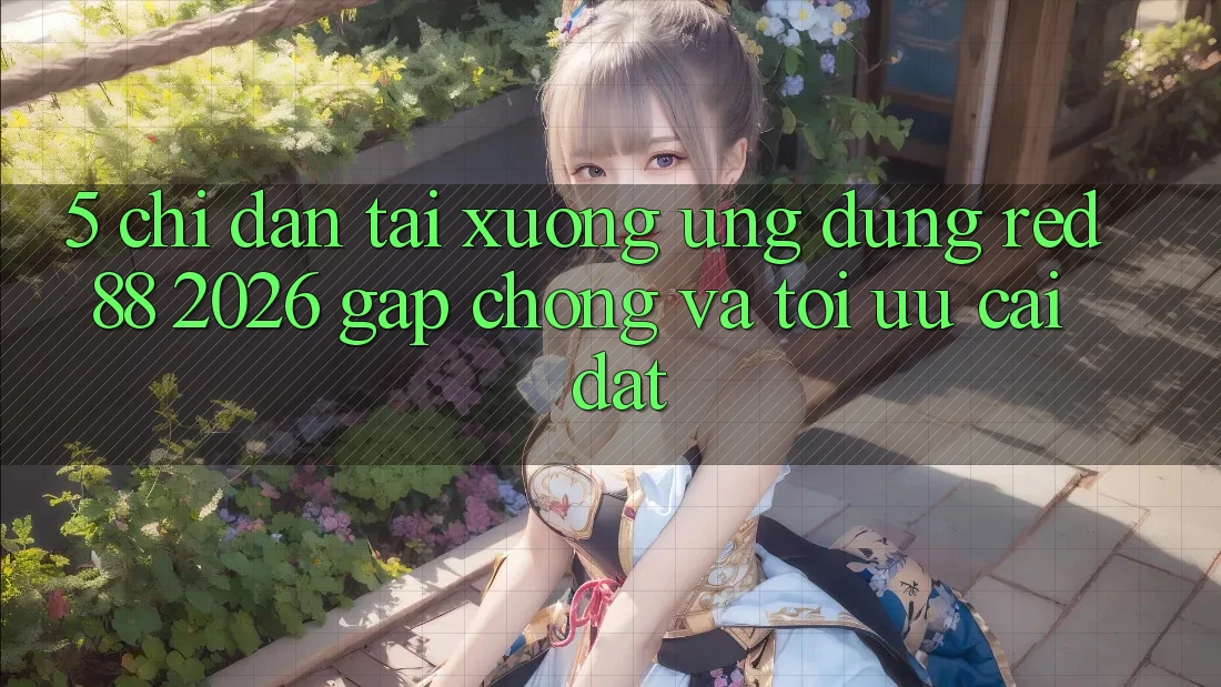 5. Chỉ dẫn Tải xuống Ứng dụng red 88 2026 Gấp Chóng Và Tối Ưu Cài Đặt 5. Chỉ dẫn Tải xuống Ứng dụng red 88 2026 Gấp Chóng Và Tối Ưu Cài Đặt