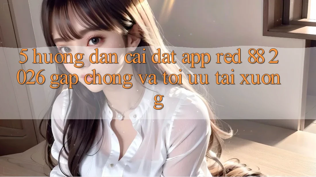 5. Hướng Dẫn Cài đặt App red 88 2026 Gấp Chóng Và Tối Ưu Tải xuống 5. Hướng Dẫn Cài đặt App red 88 2026 Gấp Chóng Và Tối Ưu Tải xuống