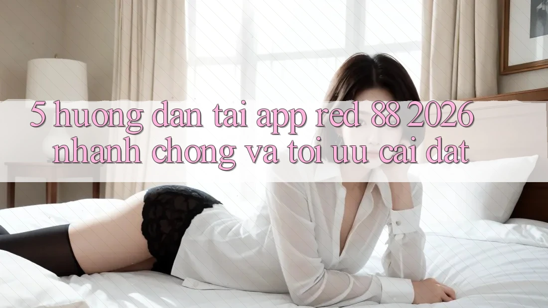 5. Hướng Dẫn Tải App red 88 2026 Nhanh Chóng Và Tối Ưu Cài Đặt 5. Hướng Dẫn Tải App red 88 2026 Nhanh Chóng Và Tối Ưu Cài Đặt