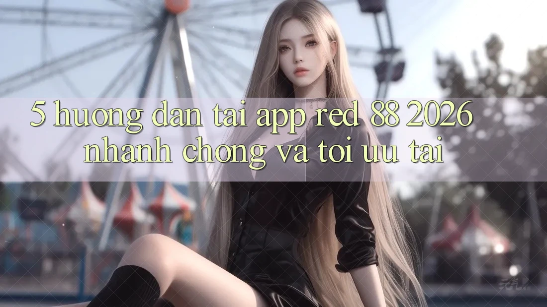5. Hướng dẫn Tải App red 88 2026 Nhanh Chóng Và Tối Ưu Tải