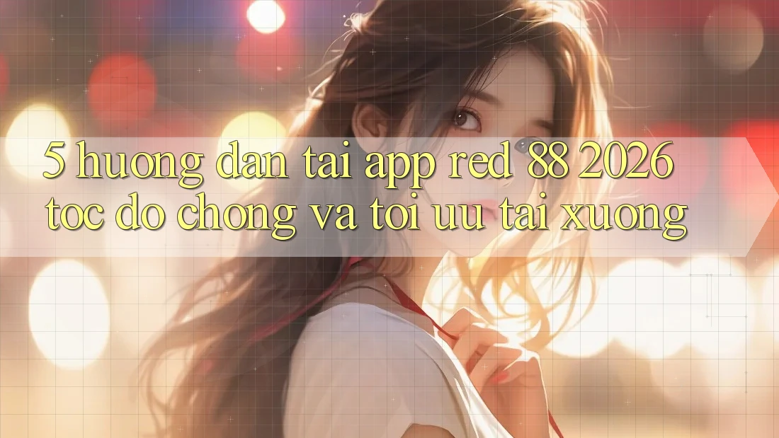 5. Hướng Dẫn Tải App red 88 2026 Tốc độ Chóng Và Tối Ưu Tải xuống 5. Hướng Dẫn Tải App red 88 2026 Tốc độ Chóng Và Tối Ưu Tải xuống