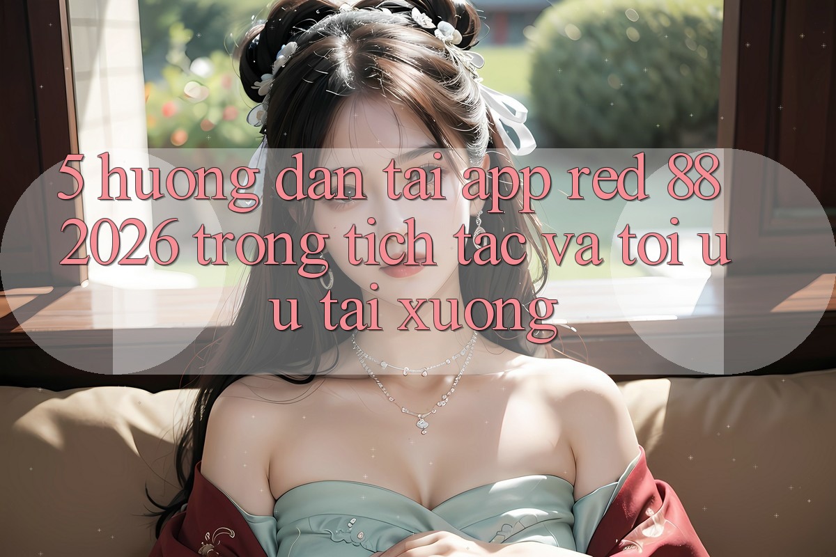 5. Hướng dẫn Tải App red 88 2026 Trong tích tắc Và Tối Ưu Tải xuống