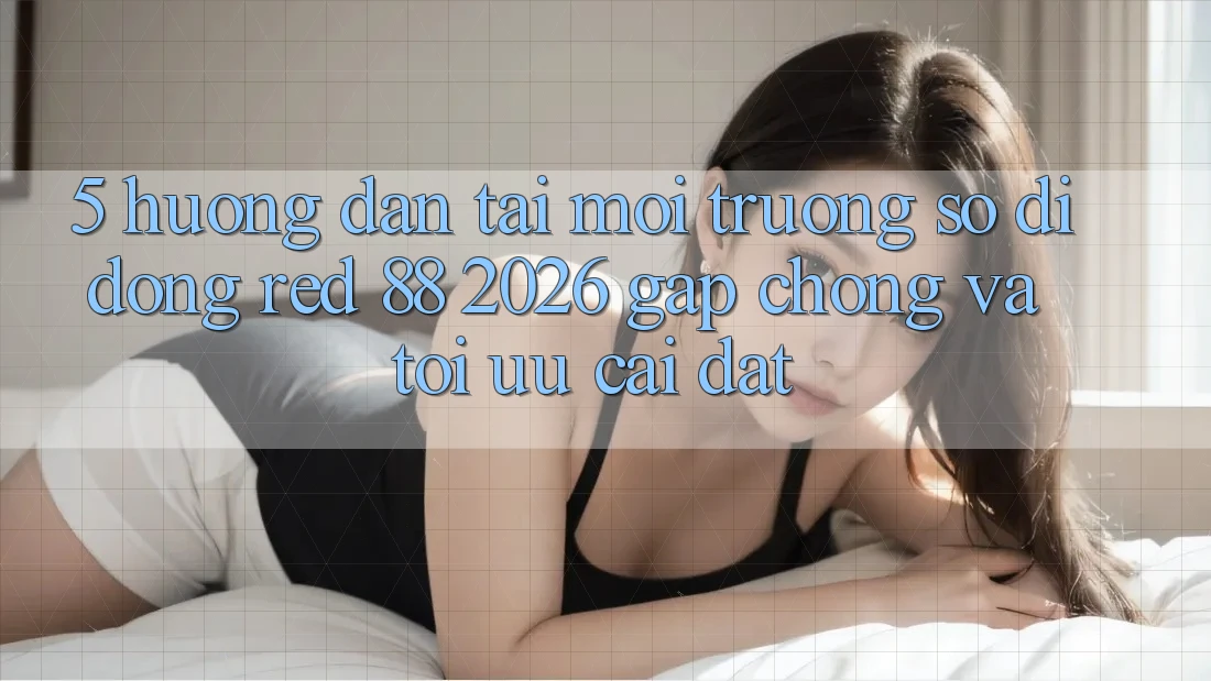 5. Hướng Dẫn Tải Môi trường số di động red 88 2026 Gấp Chóng Và Tối Ưu Cài Đặt