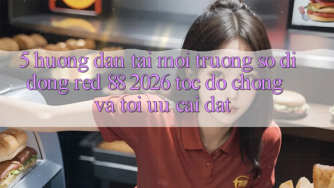 5. Hướng Dẫn Tải Môi trường số di động red 88 2026 Tốc độ Chóng Và Tối Ưu Cài Đặt