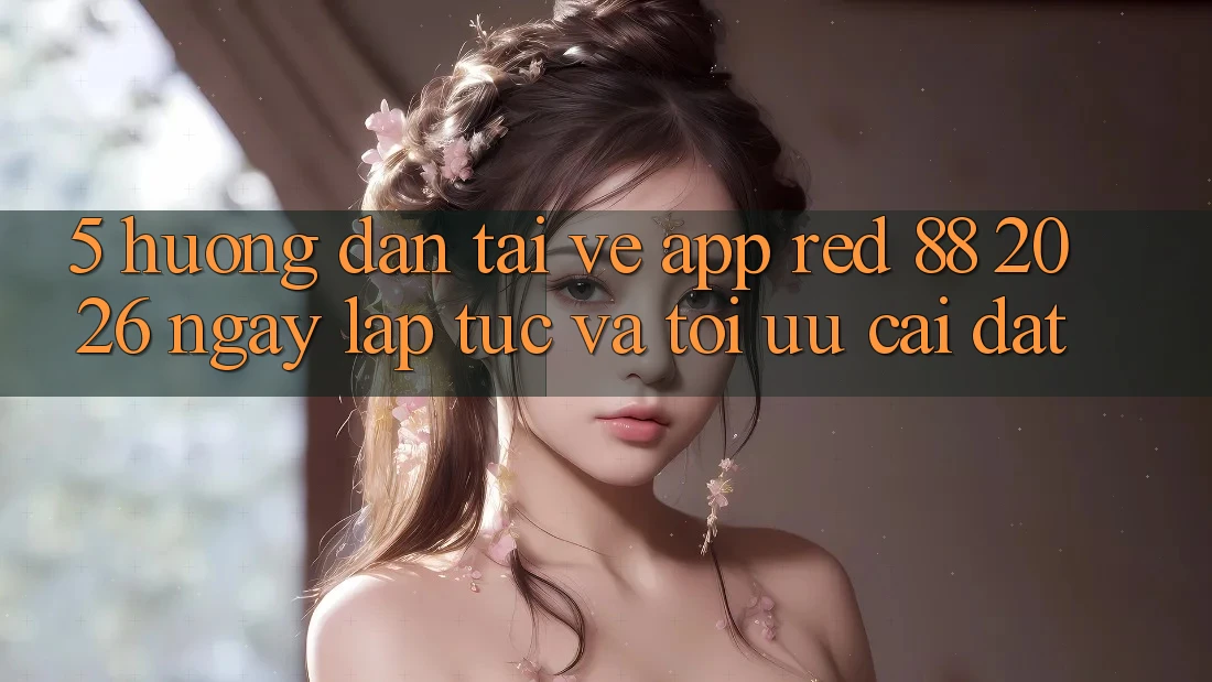 5. Hướng Dẫn Tải về App red 88 2026 Ngay lập tức Và Tối Ưu Cài Đặt