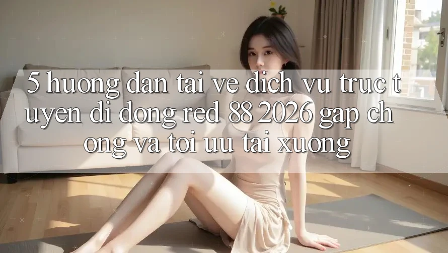5. Hướng Dẫn Tải về Dịch vụ trực tuyến di động red 88 2026 Gấp Chóng Và Tối Ưu Tải xuống 5. Hướng Dẫn Tải về Dịch vụ trực tuyến di động red 88 2026 Gấp Chóng Và Tối Ưu Tải xuống