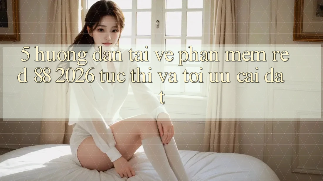 5. Hướng Dẫn Tải về Phần mềm red 88 2026 Tức thì Và Tối Ưu Cài Đặt 5. Hướng Dẫn Tải về Phần mềm red 88 2026 Tức thì Và Tối Ưu Cài Đặt