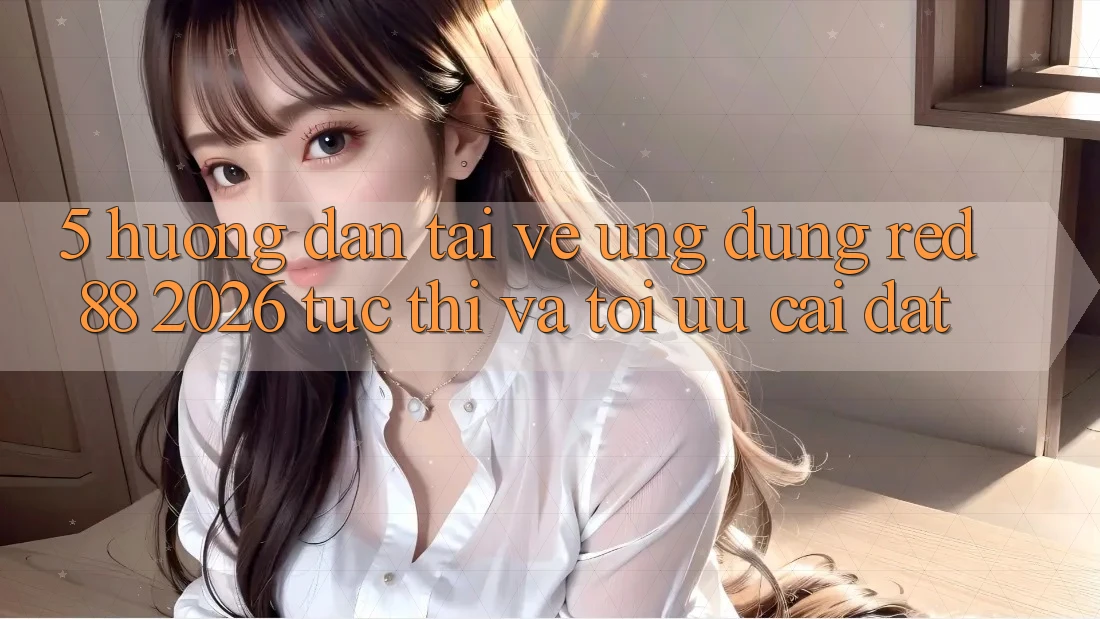 5. Hướng Dẫn Tải về Ứng dụng red 88 2026 Tức thì Và Tối Ưu Cài Đặt 5. Hướng Dẫn Tải về Ứng dụng red 88 2026 Tức thì Và Tối Ưu Cài Đặt
