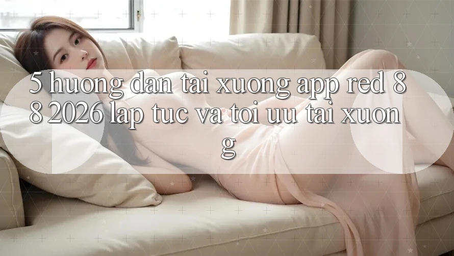5. Hướng dẫn Tải xuống App red 88 2026 Lập tức Và Tối Ưu Tải xuống 5. Hướng dẫn Tải xuống App red 88 2026 Lập tức Và Tối Ưu Tải xuống