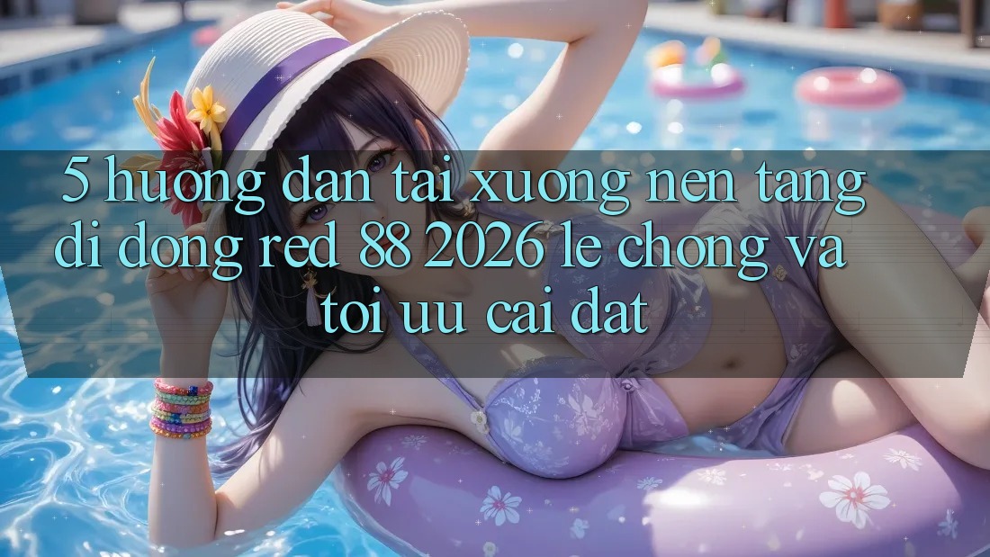 5. Hướng Dẫn Tải xuống Nền tảng di động red 88 2026 Lẹ Chóng Và Tối Ưu Cài Đặt