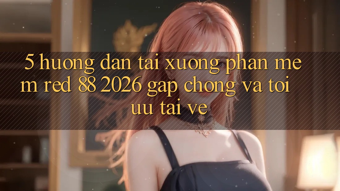 5. Hướng dẫn Tải xuống Phần mềm red 88 2026 Gấp Chóng Và Tối Ưu Tải về